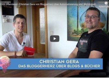 Christian Gera Erfolgsjournal Interview heute 18 Uhr