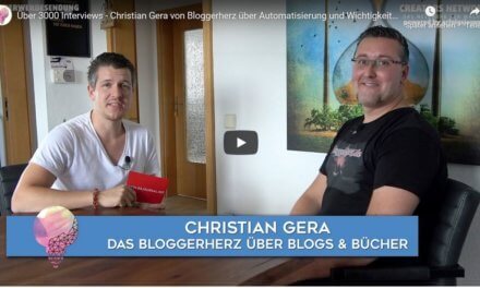 Christian Gera Erfolgsjournal Interview heute 18 Uhr