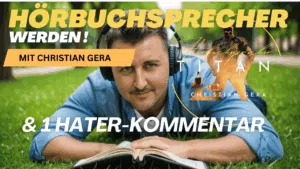 Hörbuchsprecher werden mit Christian Gera
