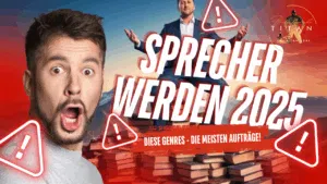 Sprecher werden 2025 diese Genres buchen am meisten Aufträge