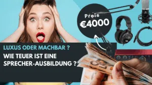 Wie teuer ist eine Sprecherausbildung - Luxus oder machbar