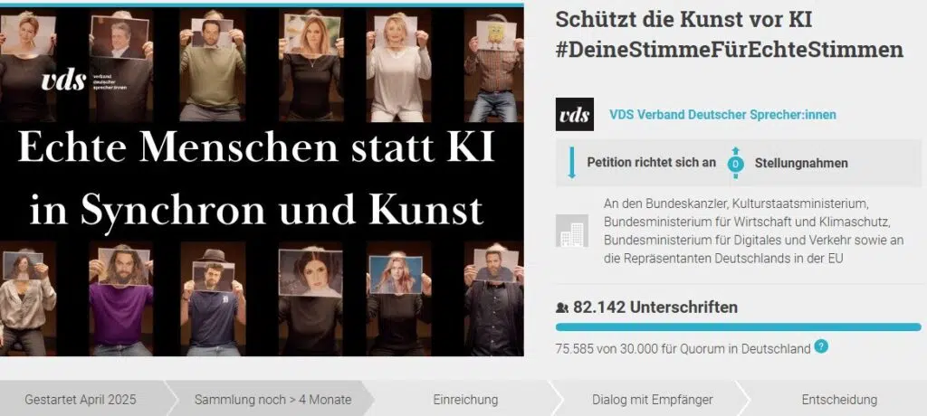 KI Stimmen Petition 2