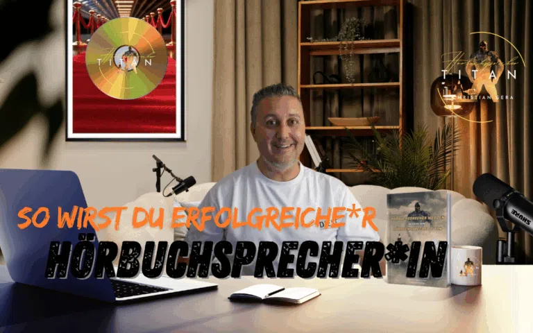 Wie werde ich Hörbuchsprecher und Hörbuchsprecherin