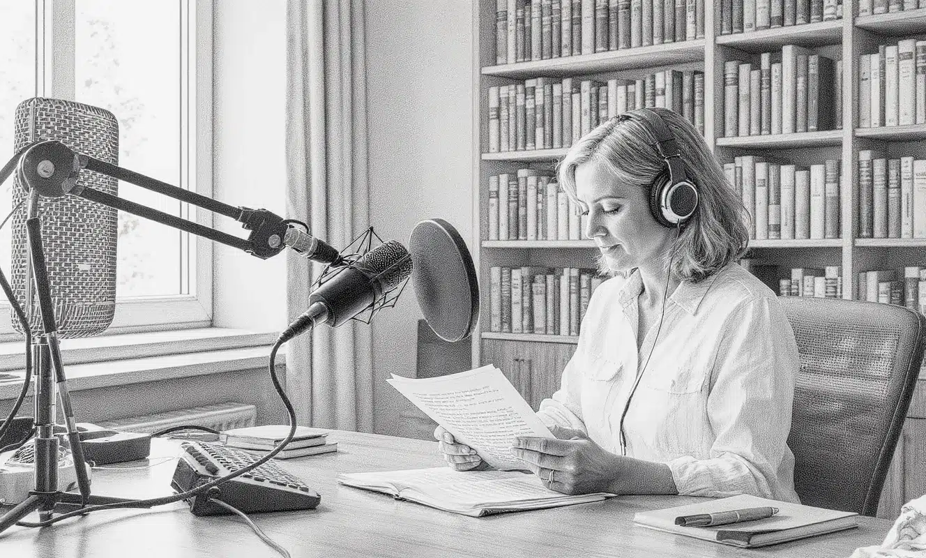 Hörbuchsprecher für deutsche Literatur