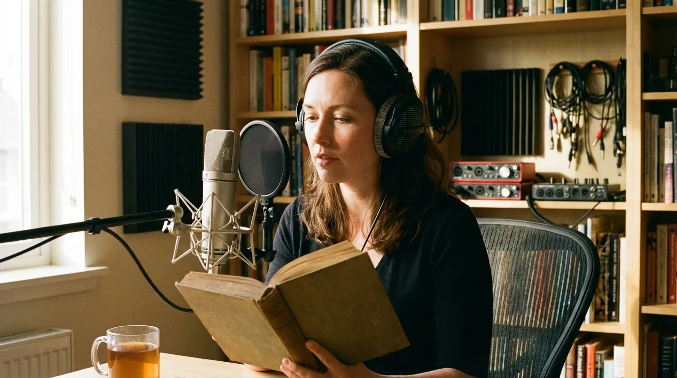 Bei Audible Sprecher werden. Audible Sprecher