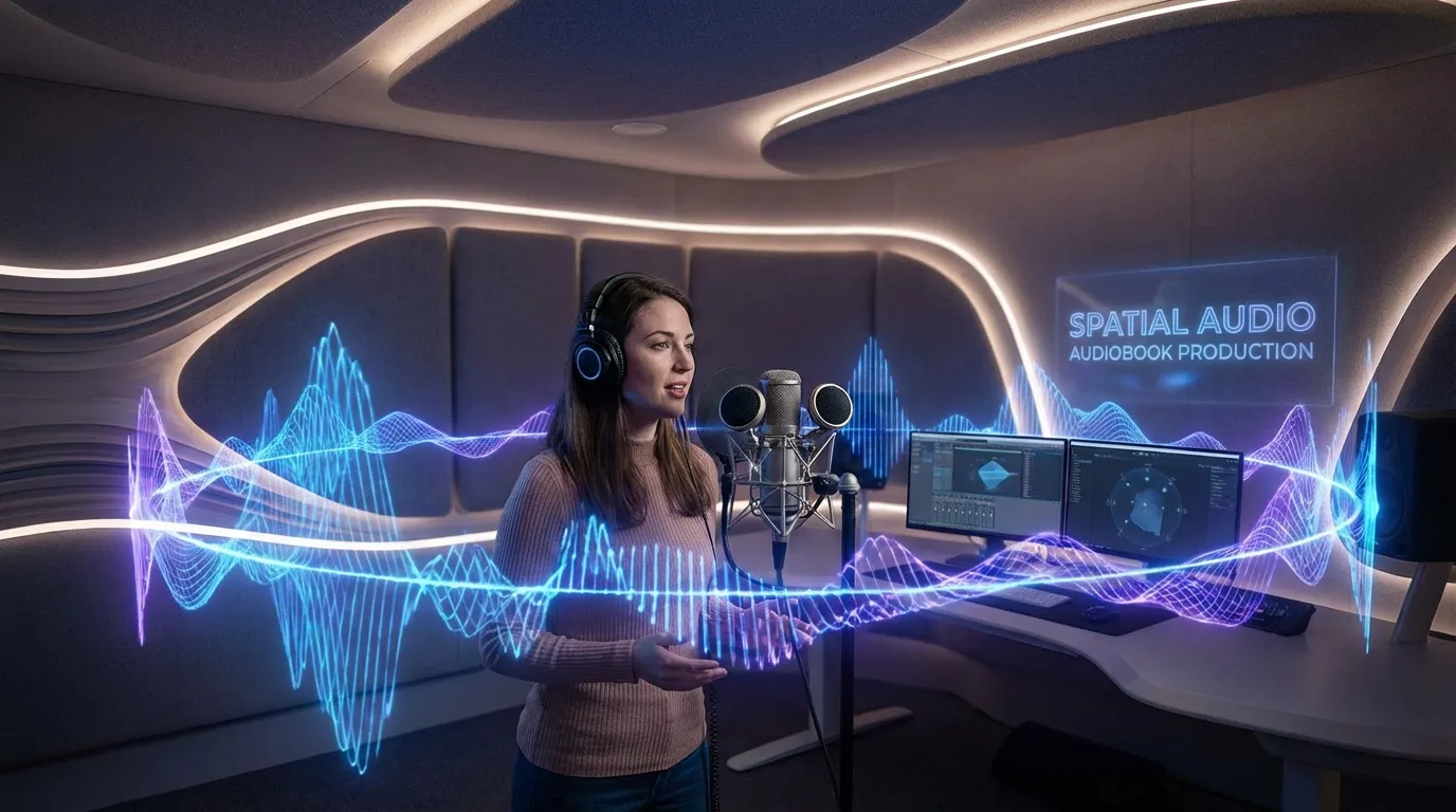 Hörbuchproduktion mit Spatial Audio