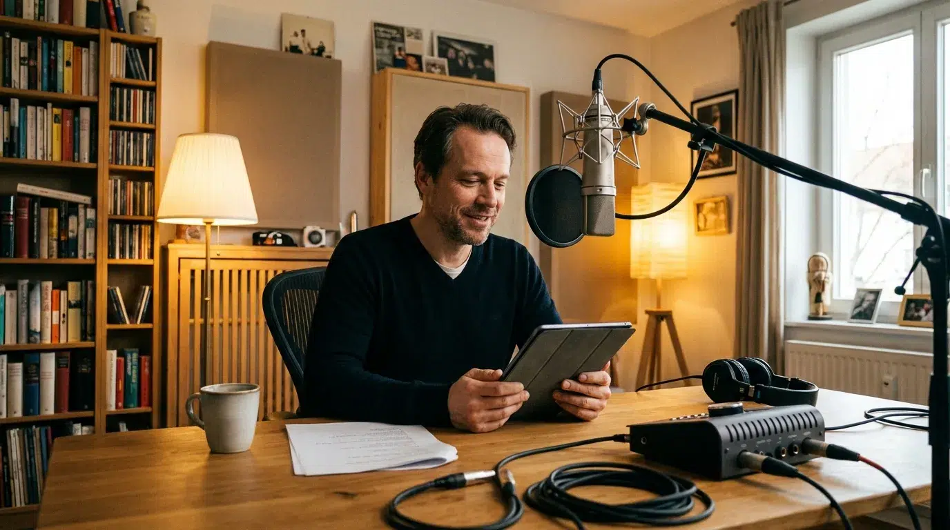 Gibt es spezielle Mikrofone für Hörbuchsprecher?