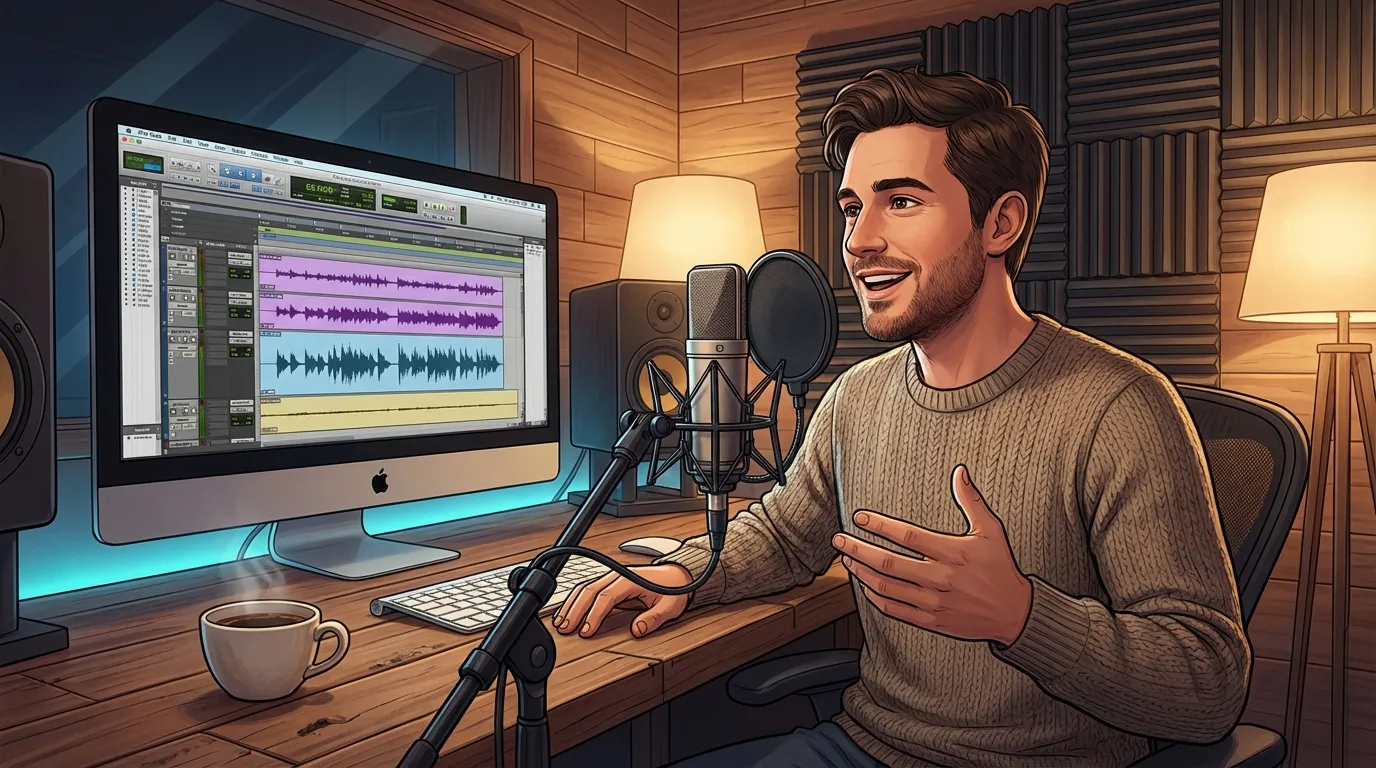 Der Hörbuchsprechertitan Onlinekurs für das Hörbuchsprecher werden mit Christian Gera