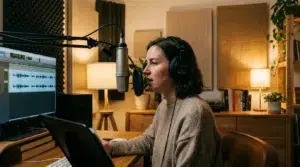 Wie erstelle ich ein professionelles Hörbuchsprecher-Demo?