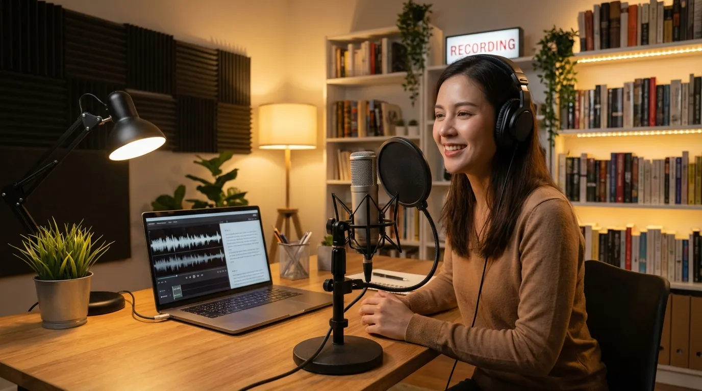 Wo kann ich einen Kurs für Hörbuchsprecher buchen