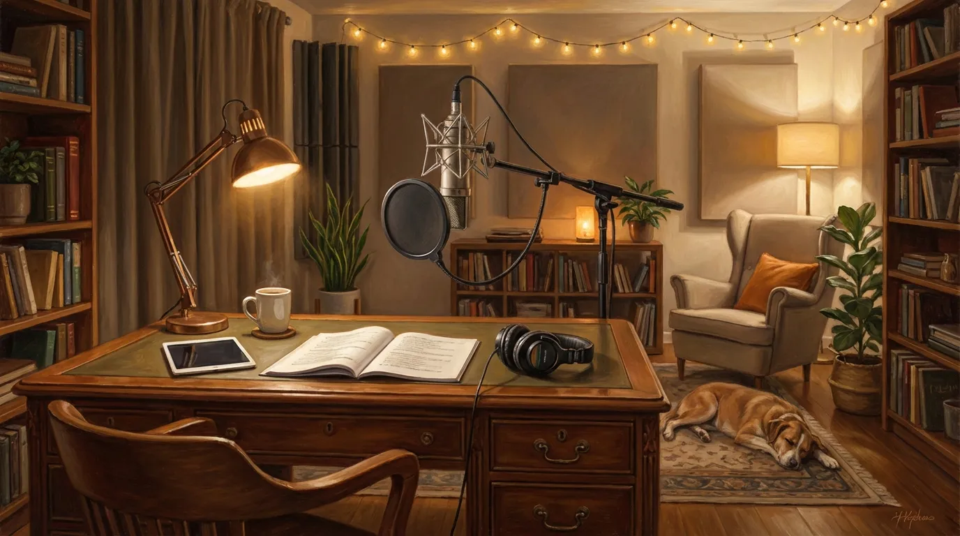 Wie kann ich Hörbuchsprecher werden? Erfahre Voraussetzungen, Technik, Ausbildung, Nebenjob, Verdienstmöglichkeiten und konkrete Schritte für deinen Einstieg.