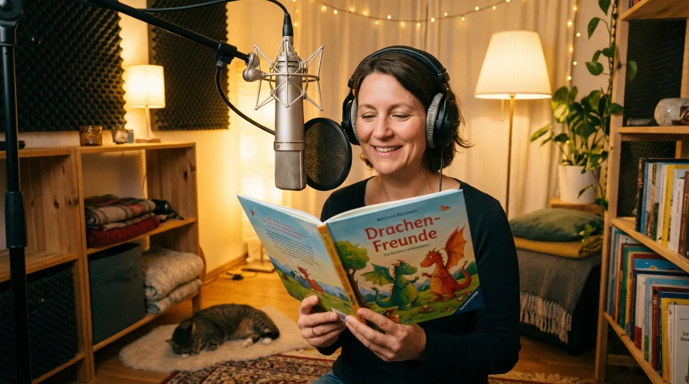 Wo Du Hörbuchsprecher mit Erfahrung in Kinderbüchern findest, worauf Du achten solltest und wie Du selbst Hörbuchsprecher werden kannst.