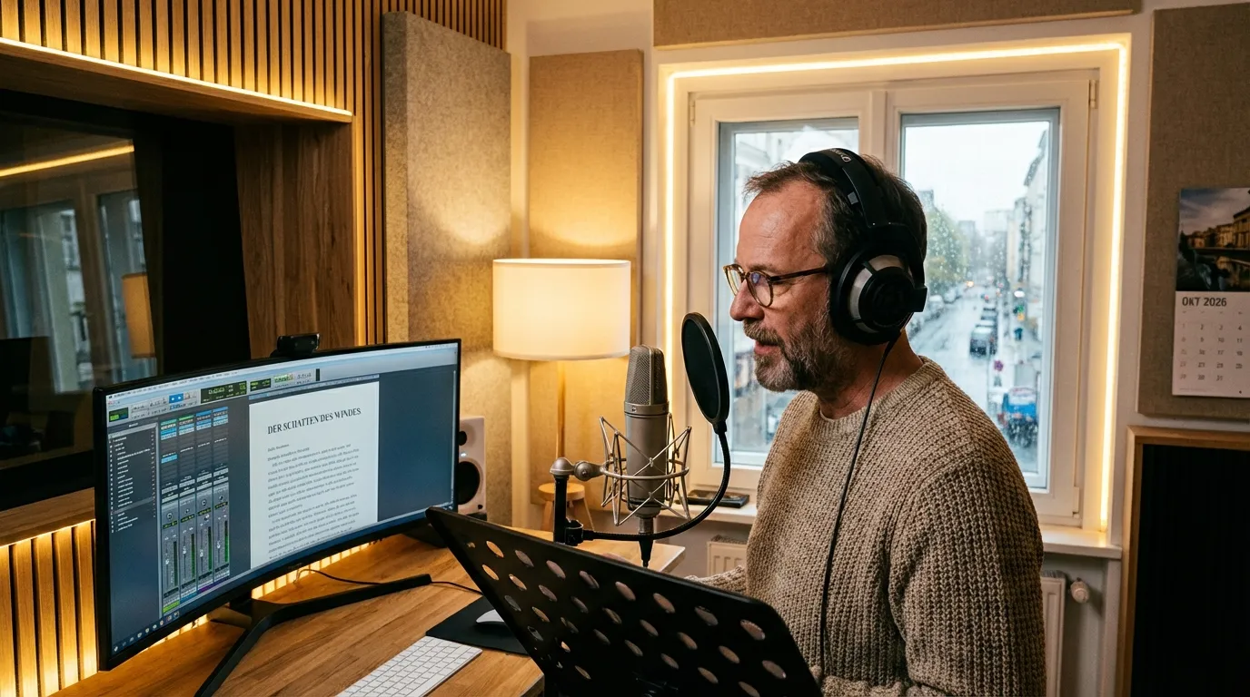 Verdienstmöglichkeiten für Hörbuchsprecher 2026: Einnahmen, Gagen, Nebenjob-Optionen, Onlinekurse und realistische Chancen für Einsteiger.