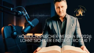 Hörbuchsprecher werden in 2026: Lohnt sich der Einstieg trotz KI noch?
